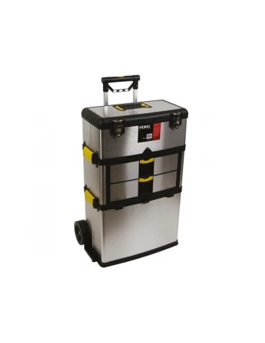 Servante d'atelier - acier inoxydable - 570 x 354 x 830 mm