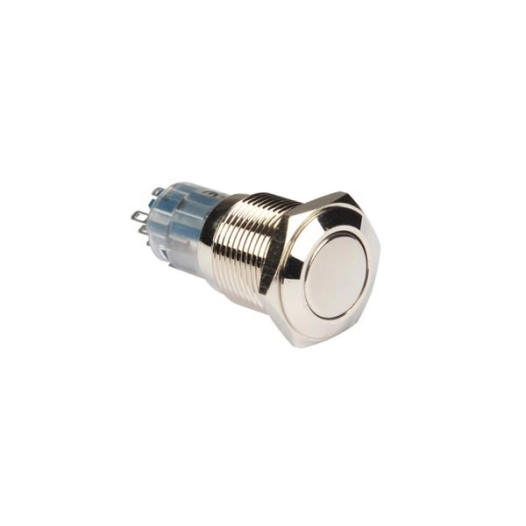 Interrupteur rond métallique dpdt 2no 2nc