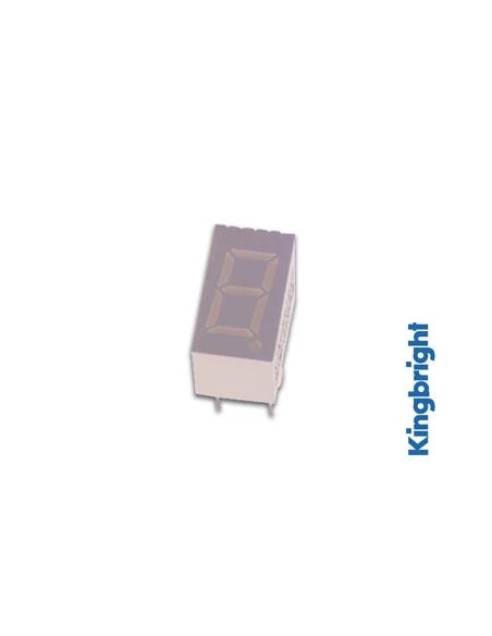 Afficheur 7 segments 9mm cathode commune - super rouge