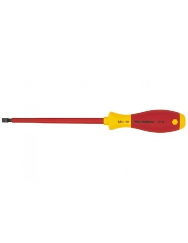 Wiha - tournevis softfinish vde/gs - tête à fente 4 5 x 125mm - 320n