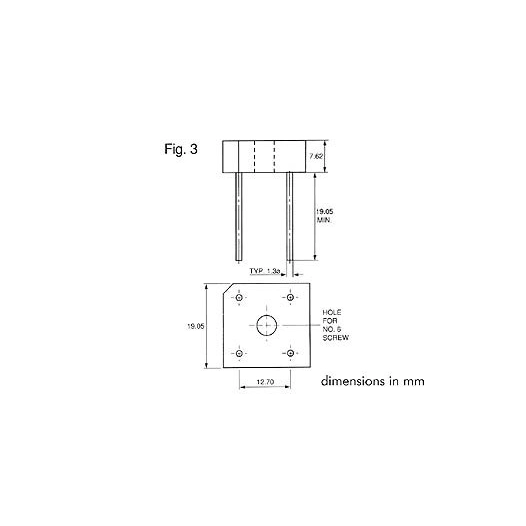 Pont de redressement 800v-5a (br108)