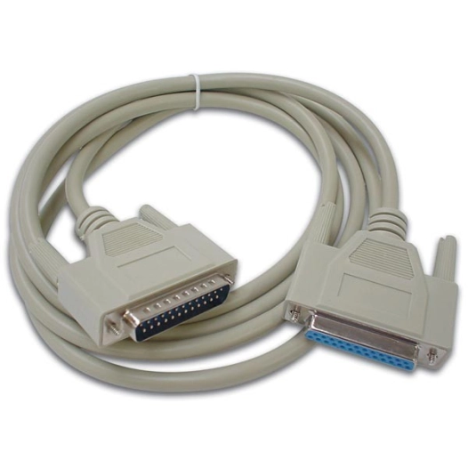 Cordon seriel subd25 male - subd25 femelle / 2m