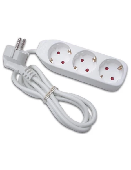 Bloc multiprises, 3 prises