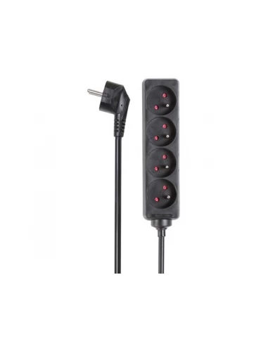 Bloc multiprise, 4 prises - cable de 5 m