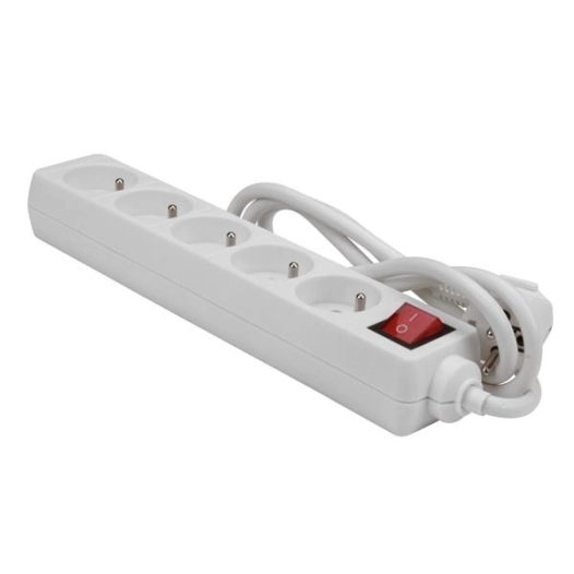 Bloc multiprises 5 prises avec interrupteur