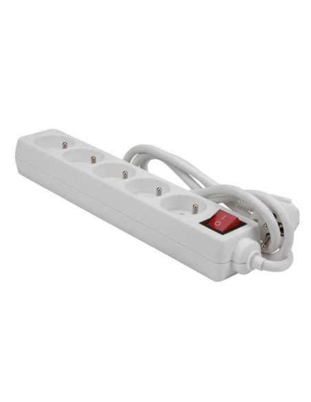 Bloc multiprises 5 prises avec interrupteur