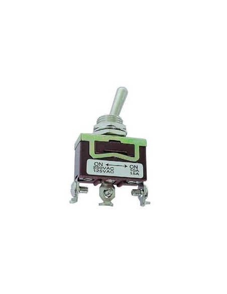 Inverseur unipolaire a levier on-on 10a/250v