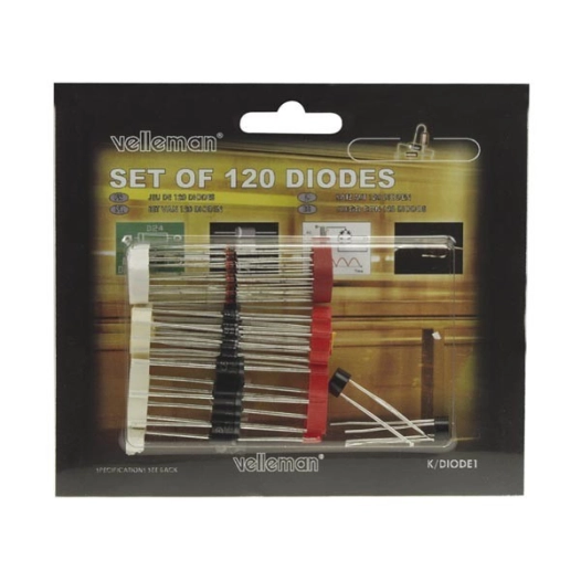 Assortiment de 120 diodes