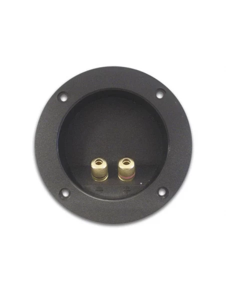 5 Bornier pour enceinte - rond - dore