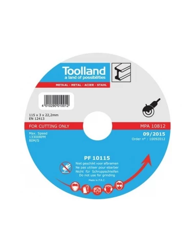 Disque à tronçonner - métal - 230 mm