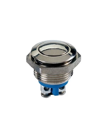 Bouton-poussoir rond en acier inoxydable spst 1no
