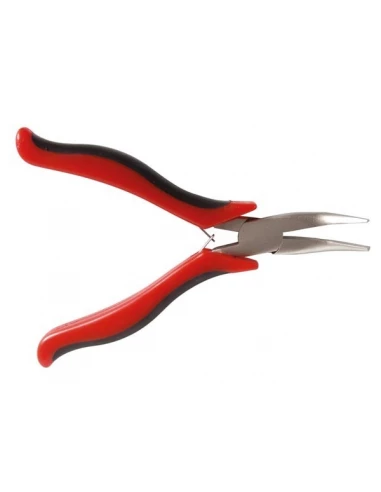 Pince à becs demi-ronds coudés