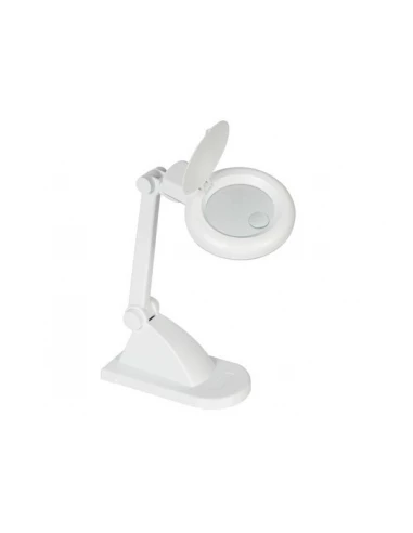 Lampe-loupe 3 + 12 dioptries - 12w - blanc