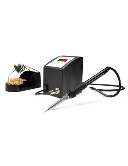 Station de soudage - 80w/230v - température réglable & élément d'échauffement céramique