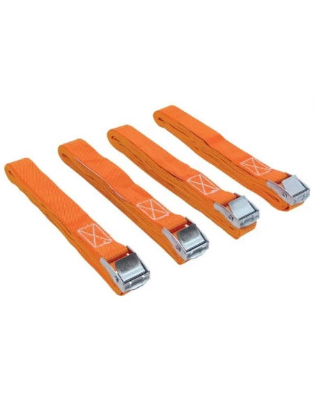 Sangle d'arrimage 200 kg - 3 6 m x 25 mm - 4 pcs