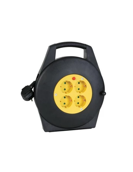 Enrouleur de cable 10 m - 3g1 5 - 4 prises