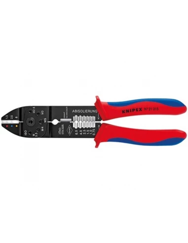 Knipex - pince à sertir - brunie - 215 mm