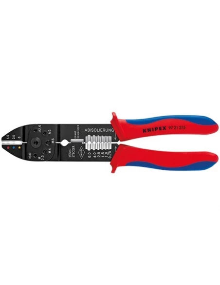 Knipex - pince à sertir - brunie - 215 mm