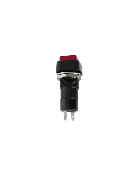 R18-23 bouton-poussoir on-(off) noir 3a/125v