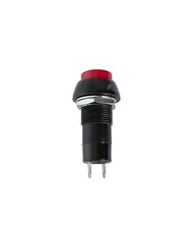 R18-25b bouton-poussoir off-(on) noir 1a/125v