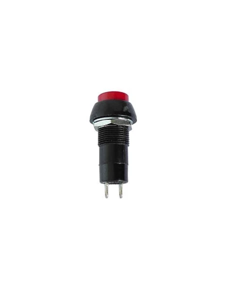 R18-25b bouton-poussoir off-(on) noir 1a/125v