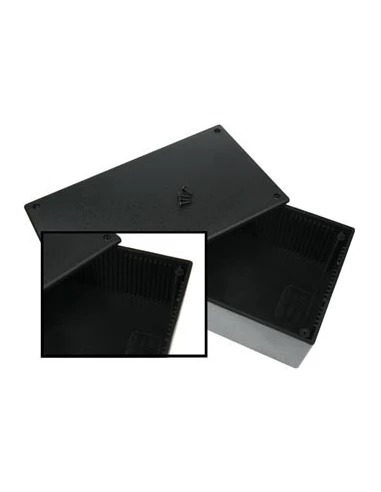 Coffret plastique - noir 200 x 110 x 65mm