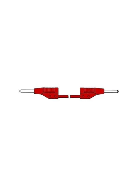 Cordon de mesure moule 2mm 50cm - rouge (mvl 2/50)