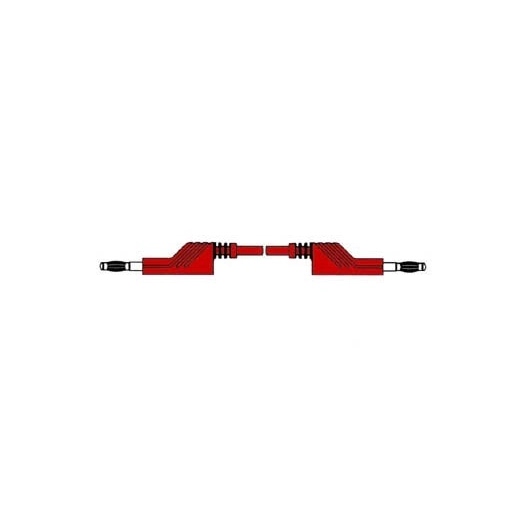Cordon de mesure 4mm 50cm - rouge (mln-sil / 1)