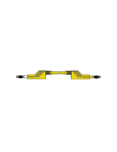 Cordon de mesure 4mm 50cm - jaune (mln-sil / 1)