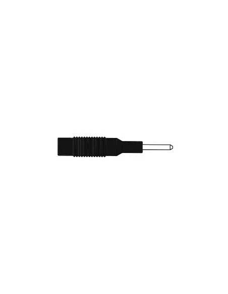 Adaptateur fiche 2mm vers 4mm - noir (mzs 2)