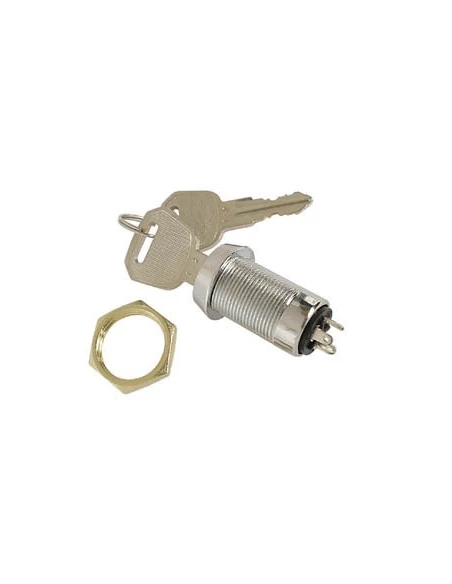 Interrupteur a cle 1 x inverseur unipolaire