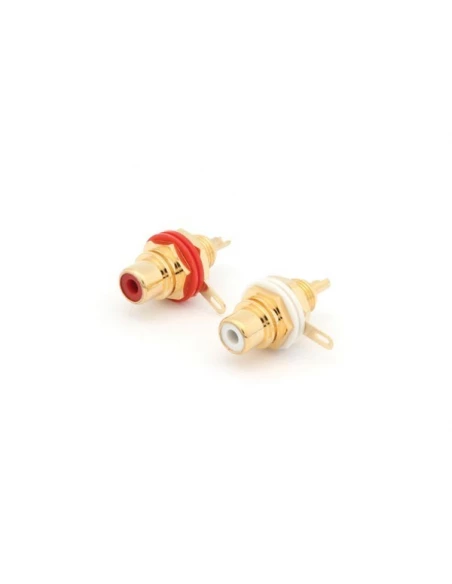 Jeu de fiches jack audio rca (montage chassis) / professionnel
