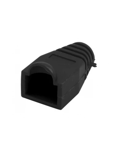 Rj45 manchon souple pour fiche modulaire - noir - 25 pièces