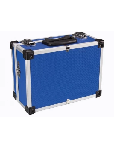 Valise aluminium 320 x 230 x 155 mm - bleu