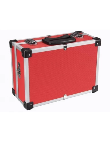 Valise aluminium 320 x 230 x 155 mm - rouge