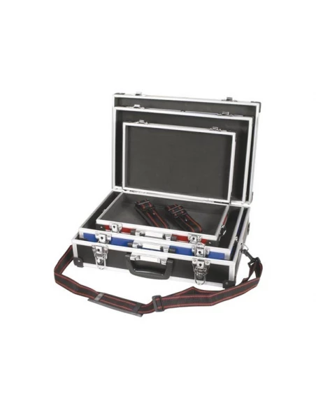 Jeu de 3 valises de rangement gigognes (max 430 x 290 x 120 mm)