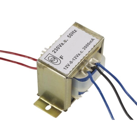 Transformateur chassis ouvert 48va 2 x 12v 2000ma