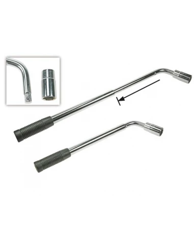 Clef d'écrou de roue télescopique