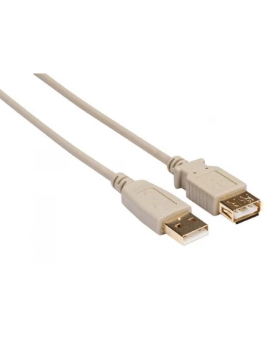 Fiche usb 2 0 a vers fiche usb 2 0 a / cuivre / de base / 1 8 m / doré / m-f