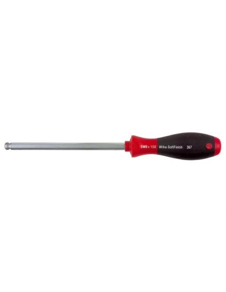 Wiha - tournevis six pans à tête sphérique softfinish® - 2 0 x 100mm