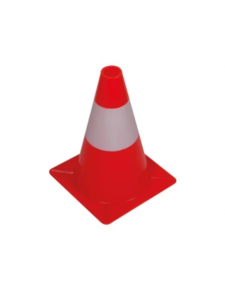 Cône rouge/blanc 30 cm