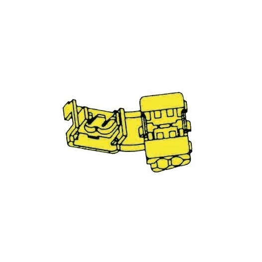 Raccord instantane jaune