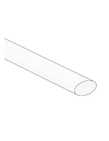 Gaine thermoretractable 2:1 - 9 5mm - blanc - 25 pcs