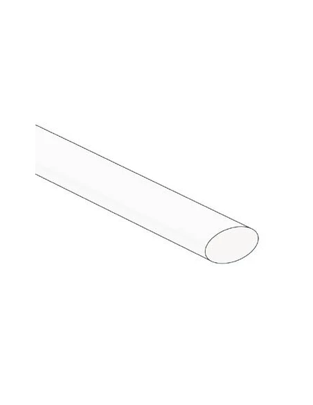 Gaine thermoretractable 2:1 - 9 5mm - blanc - 25 pcs