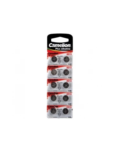 Pile bouton alcaline lr44 1 5v-125mah (10pcs/bl)