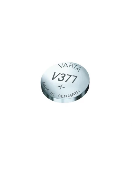 Micro Pile Bouton Varta Silver Sr66 - V377 1,55v (EMBALLAGE 1 Unit) Ø6,8x2,5mm