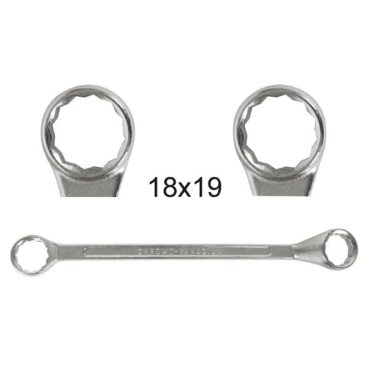 Clef polygonale - 18 x 19 mm