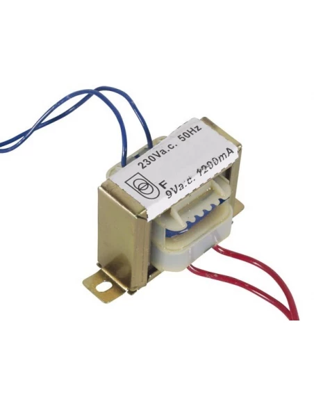 Tranformateur chassis ouvert 10 8va 1 x 9v 1200ma