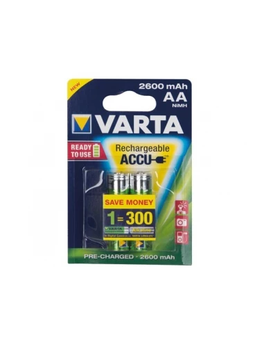 Accu ni-mh aa/lr6 1 2v-2600mah 56766 101 402 (2pcs/bl)