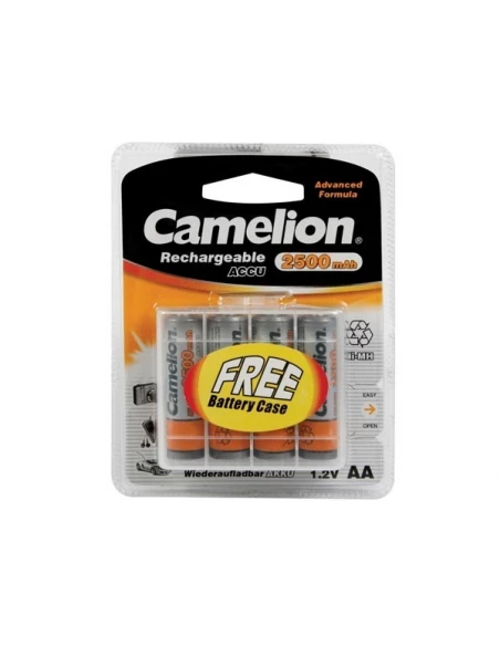 Nimh r06 1 2v-2500mah (4/carte) - bo,_te de rangement gratuite